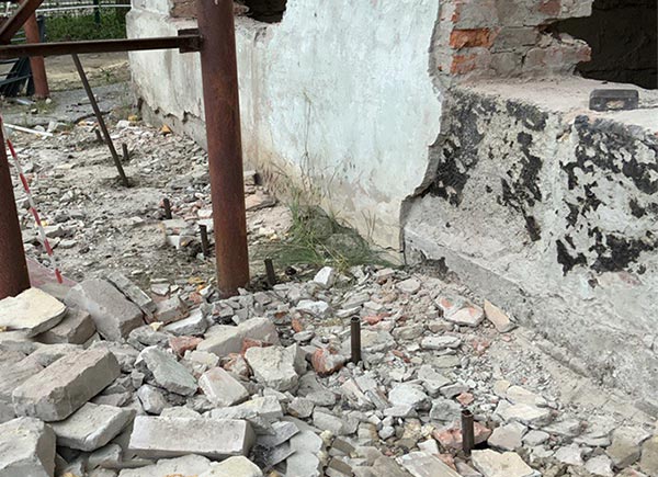 Закрепление грунтов основания