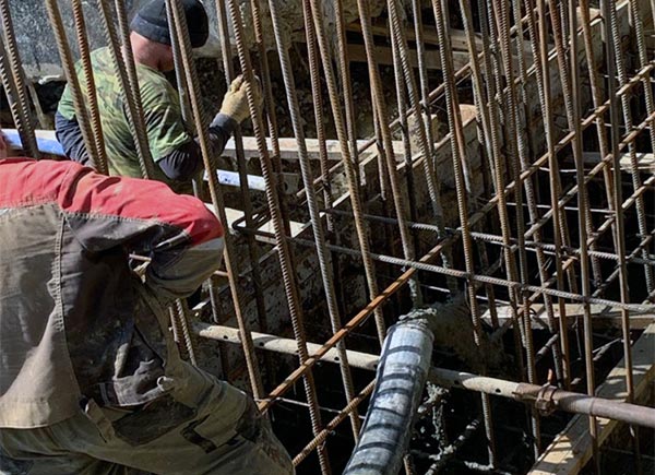 Реконструкция подпорной стены