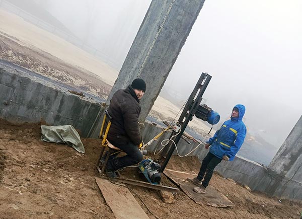 Закрепление грунтов основания